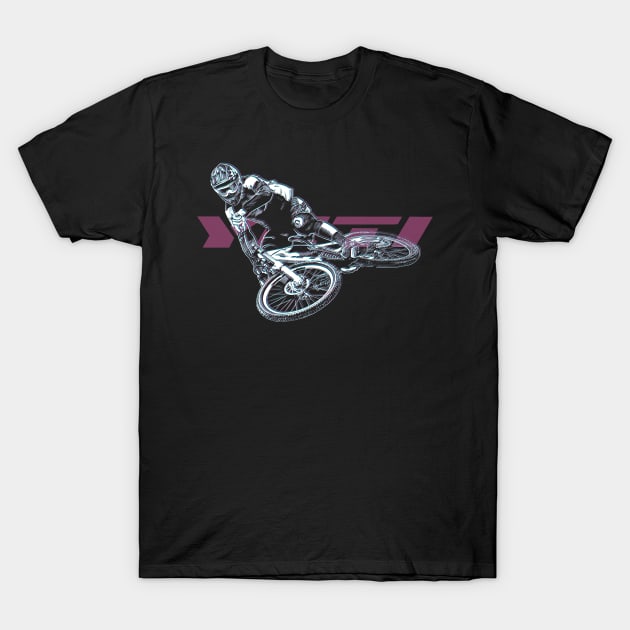 Jump mtb T-Shirt by Saturasi